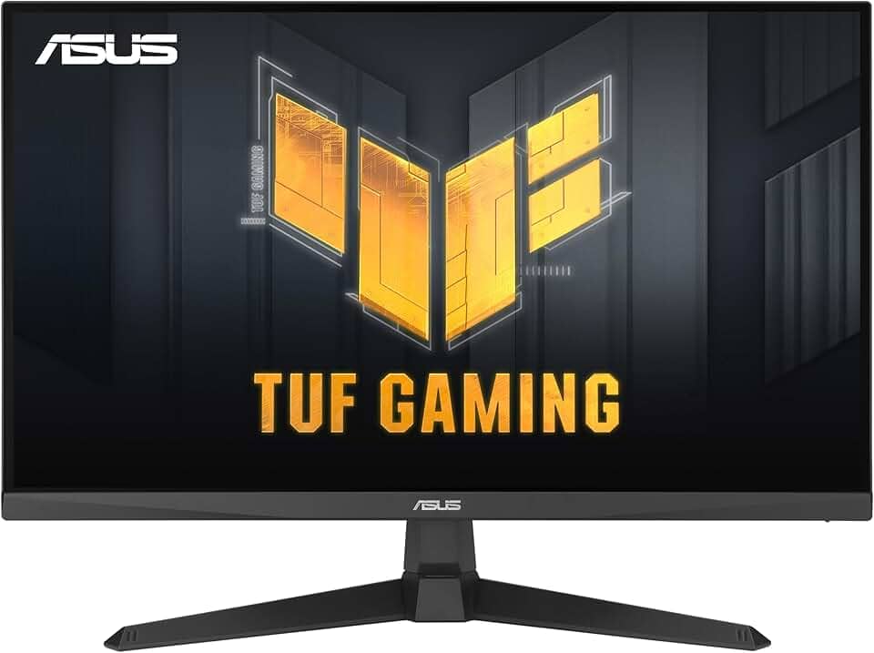 Monitor para jogos ASUS TUF Gaming VG279Q3A de 27”, 1080p, Full HD, 180 Hz, IPS rápido, ELMB, 1 ms, FreeSync Premium, compatível com G-SYNC, overdrive variável, 99% sRGB, DisplayPort, HDMI
