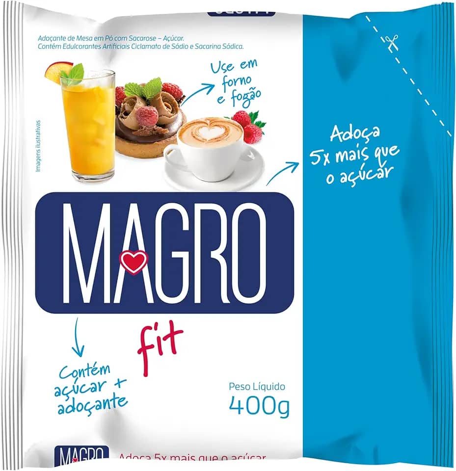 Açúcar Magro Fit 400g