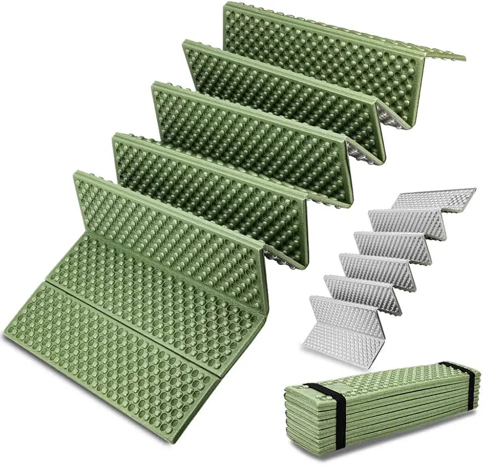 183*63CM, Isolante Termico Camping, Isolante Termico, Colchonete Camping, Colchonete Acampamento, À Prova D’Água e Portátil Dobrável, Tapete Dobrável à Prova de Umidad