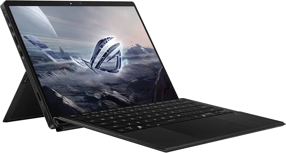ASUS Laptop para jogos ROG Flow Z13 (2025), ROG Nebula 16:10 2.5K 180Hz/3ms, AMD Ryzen AI MAX+ 395, gráficos RDNA 3.5, 128 GB LPDDR5X 8000MHz, SSD PCIe geração 4 de 1 TB, Wi-Fi 7, Win 11 Pro, GZ33
