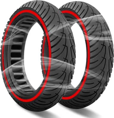 FOVNOT Pneu sólido de 8,5 polegadas, pneus de substituição de scooter elétrica para Xiaomi M365/Pro/1S/Pro2/Essential/Gotrax Gxl V2/Gotrax XR pneus sólidos de substituição frontal ou traseira (2