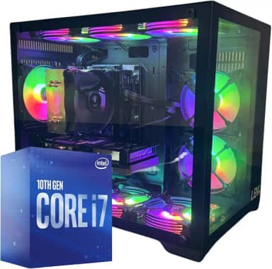 PC Gamer Aquario Intel I7 10700f, 32GB RAM, RTX 4060 8GB, SSD NVME 1TB