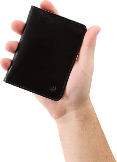 Carteira Masculina Couro Legítimo Proteção RFID RG CNH Cartões Notas Couro50 620