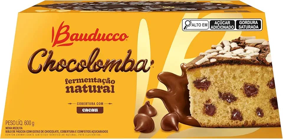 Bauducco Chocolomba Gotas 600g