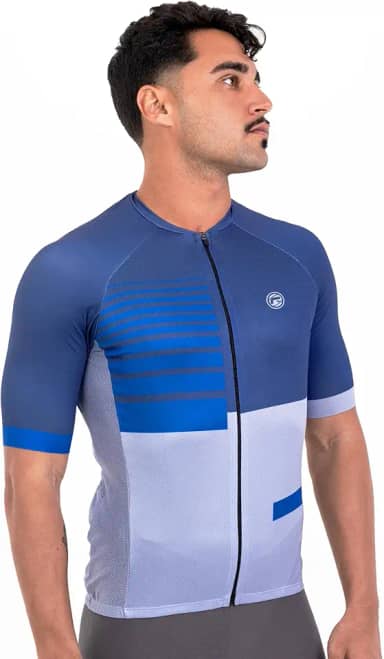 Camisa de Ciclismo Barbedo Frame Azul - GG