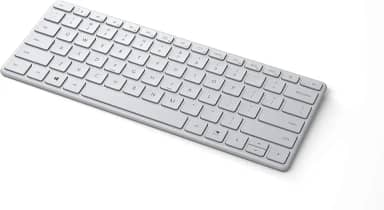 Microsoft Teclado compacto designer - Geleira. Teclado Bluetooth sem fio independente. Compatível com PCs/Mac habilitados por Bluetooth