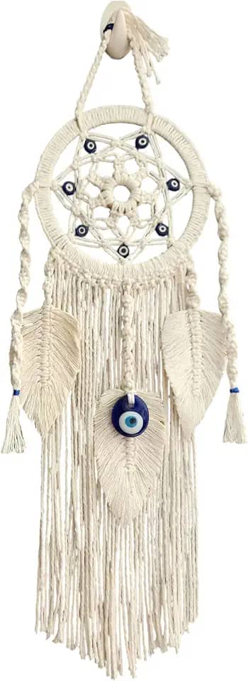 Filtro dos sonhos com olho grego, apanhador de sonhos, olho grego