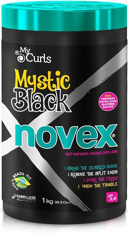 Novex Creme De Tratamento Meus Cachos Santo Black Poderoso 1Kg