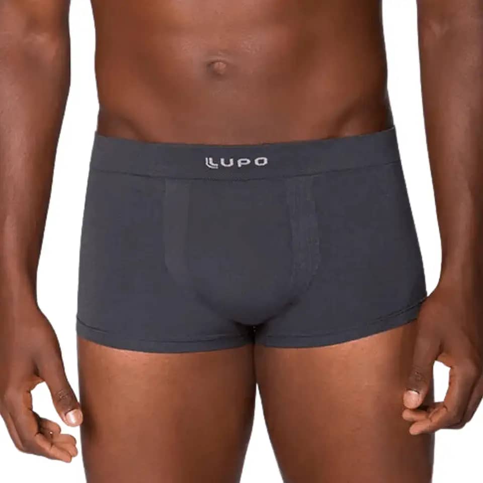 Cueca Sunga Micromodal® Lupo Sem Costura Low Peeling Modal Respirável Masculino Adulto