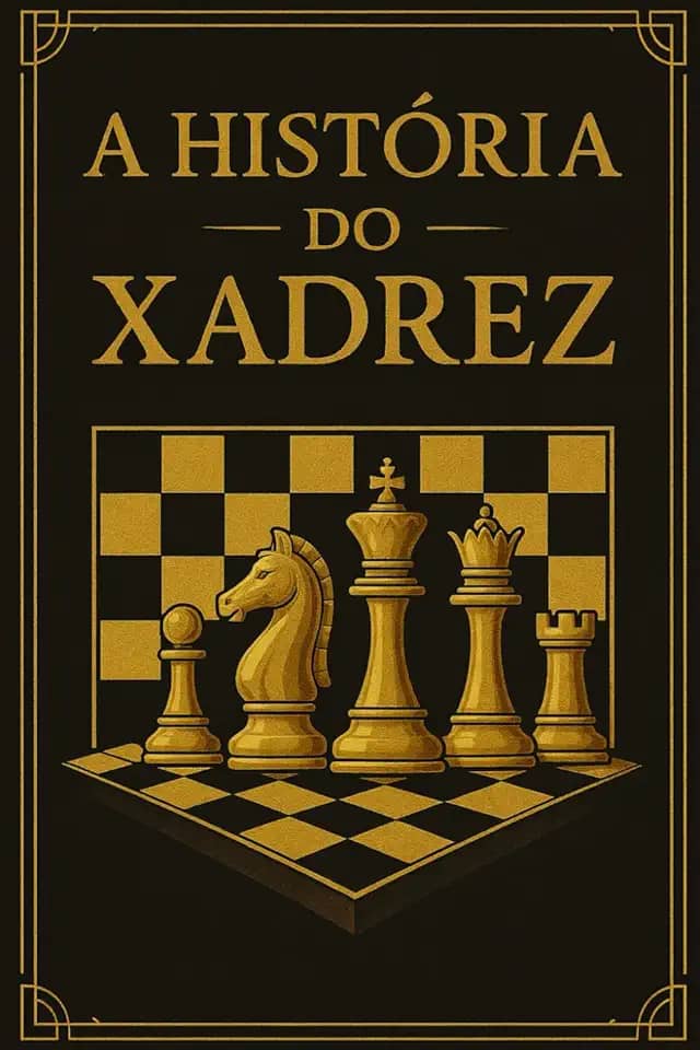A HISTÓRIA DO XADREZ: Descubra a história cativante do jogo de estratégia mais famoso do mundo – Presente perfeito para o Natal, aniversários e apaixonados por xadrez.