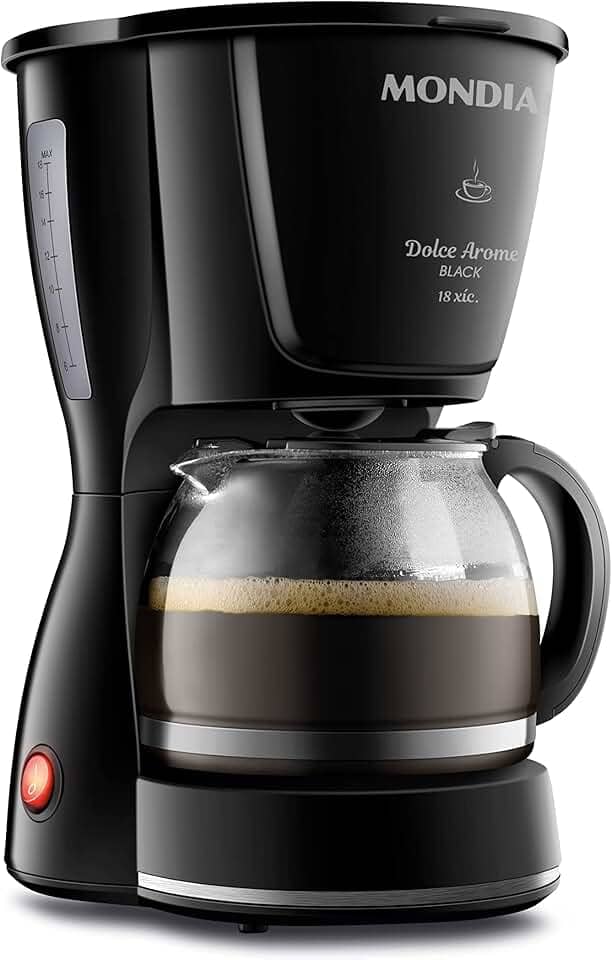 MONDIAL Cafeteira Elétrica Dolce Arome, Preto, 550W, 220V - C-30-18X-FB