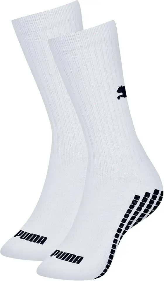 Meia Puma Esportiva Antiderrapante Corrida Poliamida Masculina Original