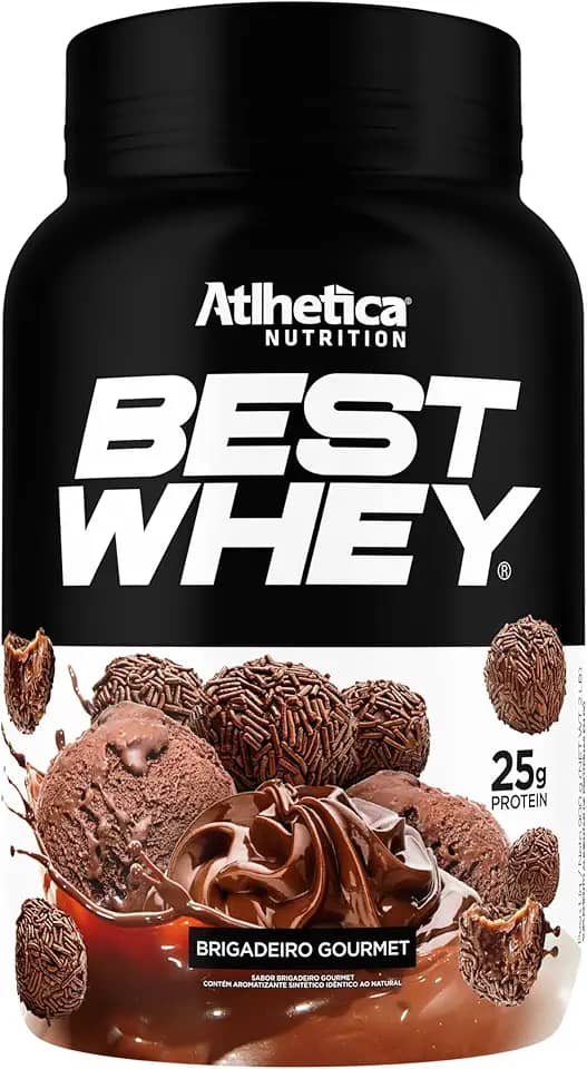 Atlhetica Nutrition Best Whey (900G) - Sabor Brigadeiro Gourmet