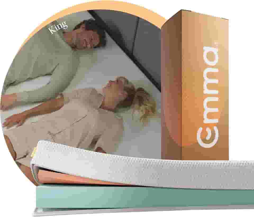 Colchão King Emma One Light - Firme e Ortopédico com máxima durabilidade