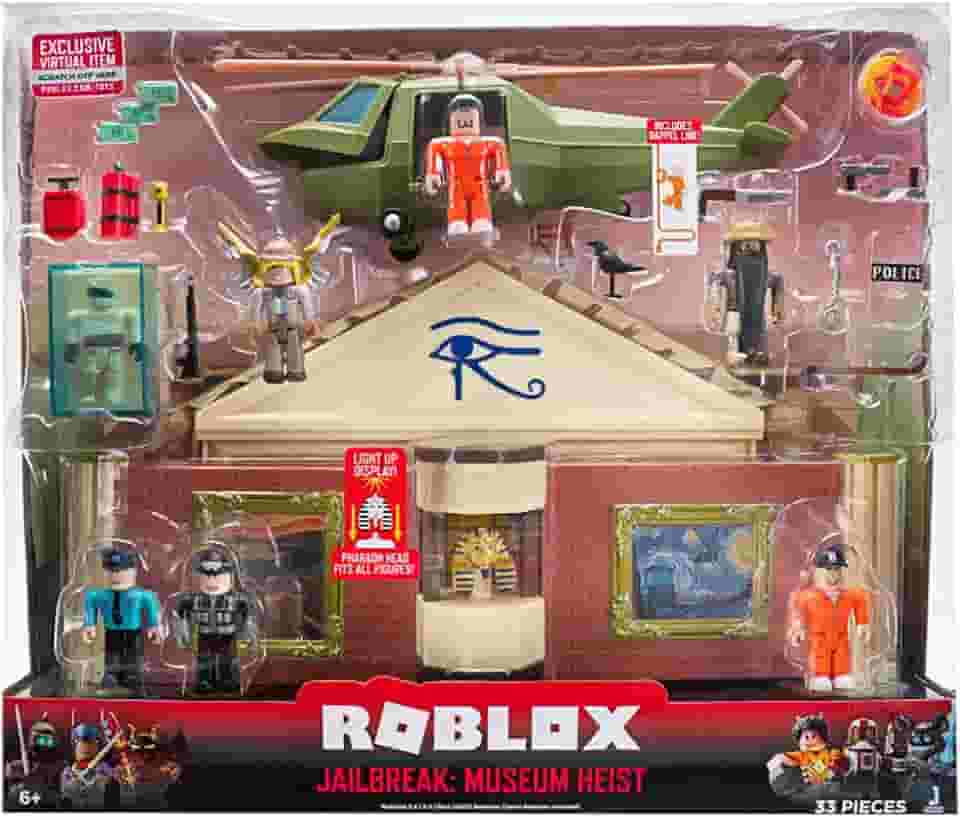 Roblox Playset De Luxo Jailbreak Museum Heist, Sunny Brinquedos, Multicor