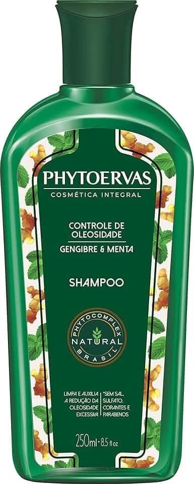 Phytoervas Controle da Oleosidade Shampoo Uso Diário, 250 ml