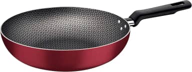 Frigideira Funda Tramontina Loreto em Alumínio com Revestimento Interno e Externo em Antiaderente Starflon Max Vermelho 24 cm 2,2 L