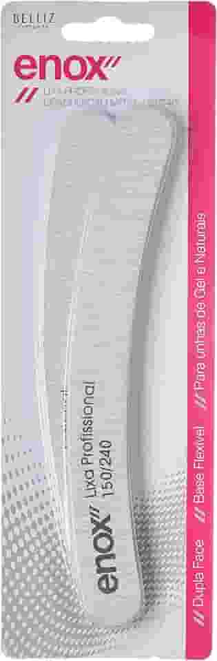 Enox Lixa Profissional Granulação Média 150/240 Banana com 2 Unids