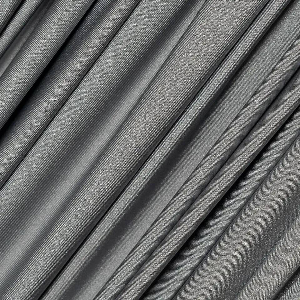 Ice Fabrics Tecido De Nylon E Elastano Por Metro - Elástico Em 4 Direções Para Uso Ativo, Calças Ioga, Maiôs Toalhas Mesa, Maiô Prateado 60" Largura, 2 Metros