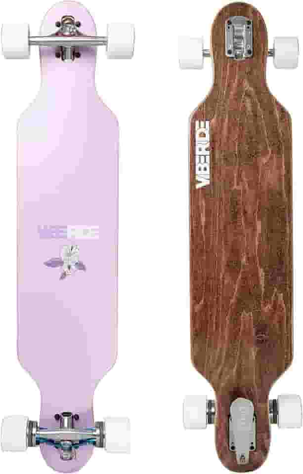 BrakeBoard - Longboard com freio! Skate de Longboard Drop-Through com freio. Longboard de bordo premium para cruzeiros e descidas.