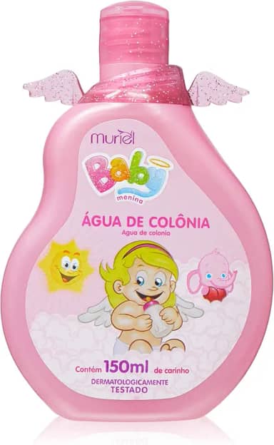 Água de Colonia Baby Menina, Muriel, 150 ml, Muriel, 150 Ml