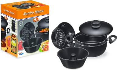 Banho Maria 'Cuscuz e Pudim', Dona Chefa, Preta, Medio