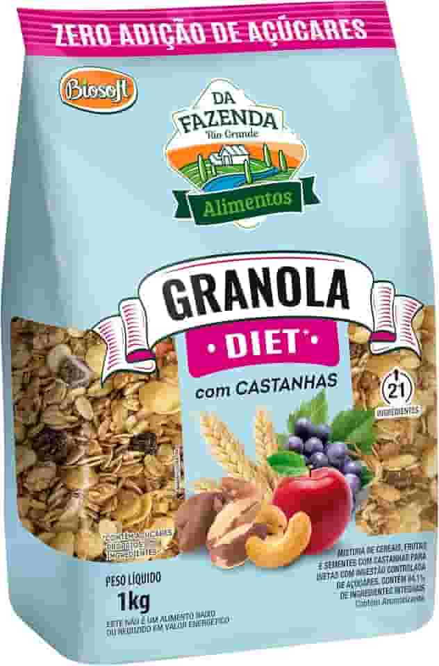 BIOSOFT Granola Com Castanhas Diet 1Kg