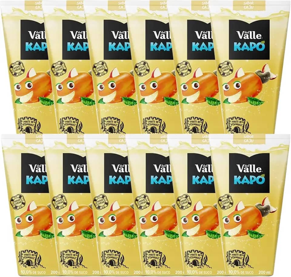 Suco de Caju 200ml (Caixa com 12 Unidades)