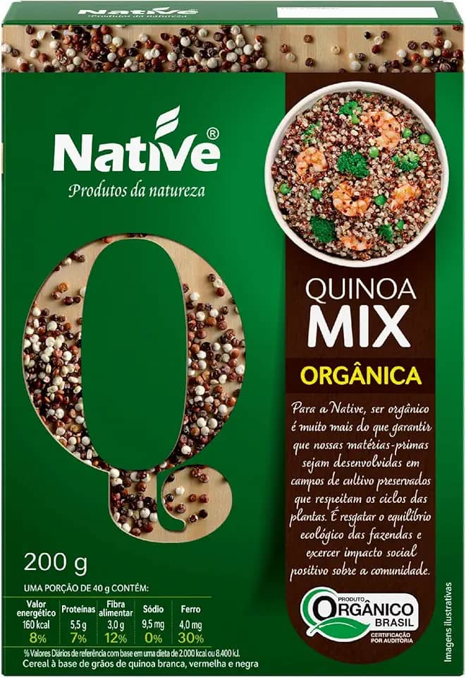 Quinoa Mix Orgânico, Native, 200 g