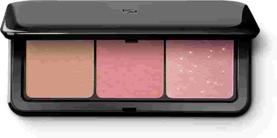 KIKO MILANO, Multi Finish Trio Blush & Bronzer Palette, Paleta Compacta 2 em 1, Cor