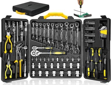 Kit Ferramentas Completo com 110 Peças - Caixa de Ferramentas com Maleta e Jogo de Ferramentas