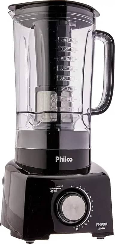Liquidificador, Ph900, 3L, Preto, 110V, Philco