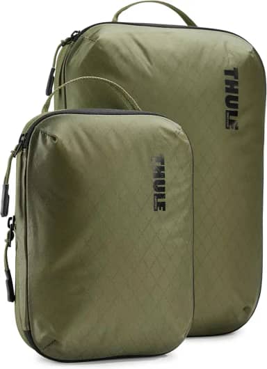 Thule Conjunto de Organizador de Malas Packing Cube S e M Soft Green