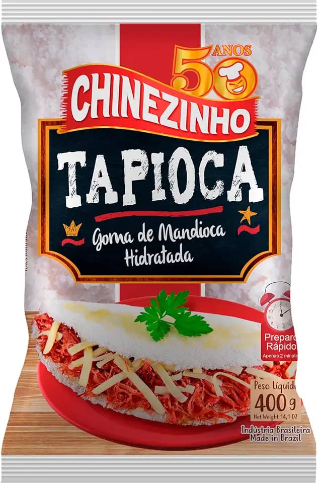 Chinezinho, Massa para Tapioca, 400 Gramas