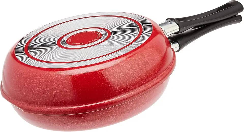 Brinox - Omeleteira Garlic 18Cm - Vermelho