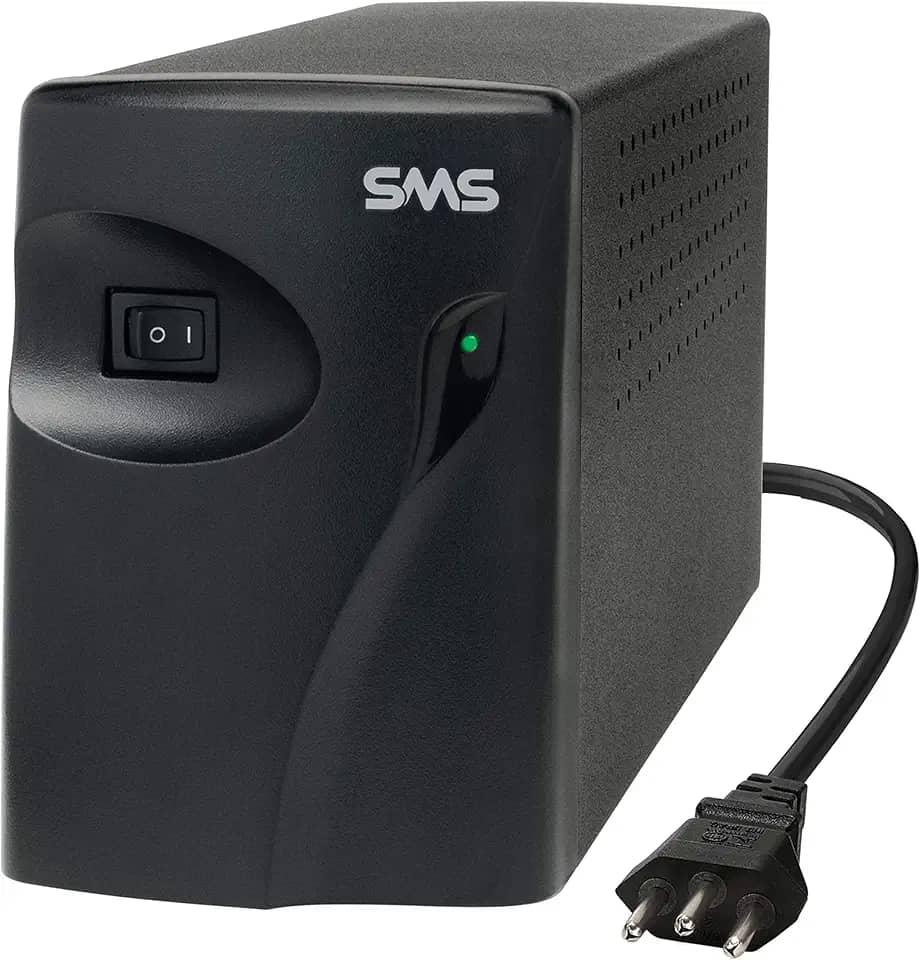 SMS - ESTABILIZADOR SMS 1000 VA PROGRESSIVE III ENTRADA BIVOLT / SAÍDA 115V - 5 NT - PN 16216