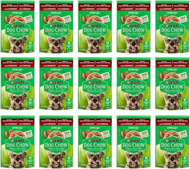 Pack Nestlé Purina Dog Chow Ração Úmida Para Cães Adultos Cordeiro Ao Molho - Com 15 Sachês 100g