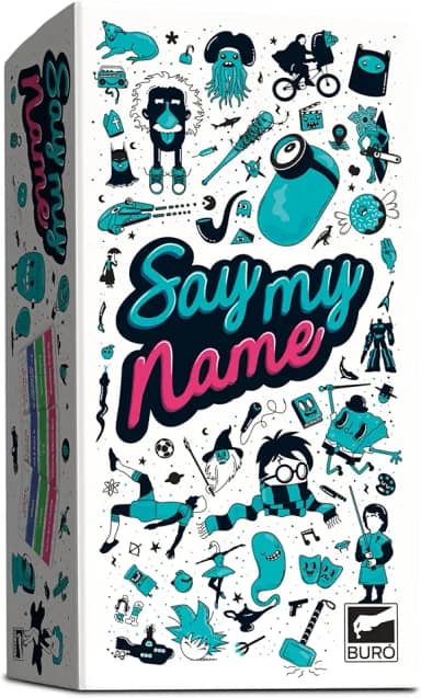 Buró, Say My Name, Jogo de Adivinhação para Amigos, 3-12 jogadores