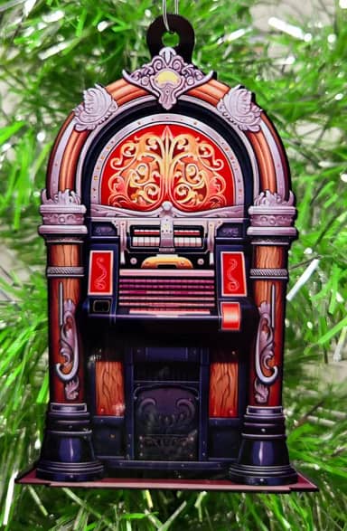Generic Ornamento Timeless Country Jukebox - Máquina de música vintage