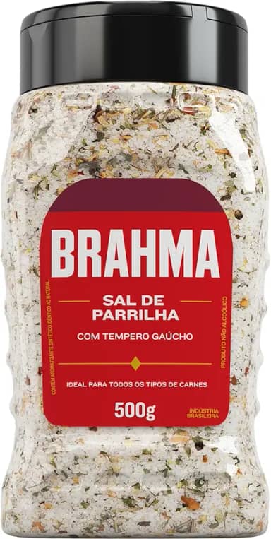 Brahma, Sal de Parrilha com Tempero Gaúcho, 500 Gramas