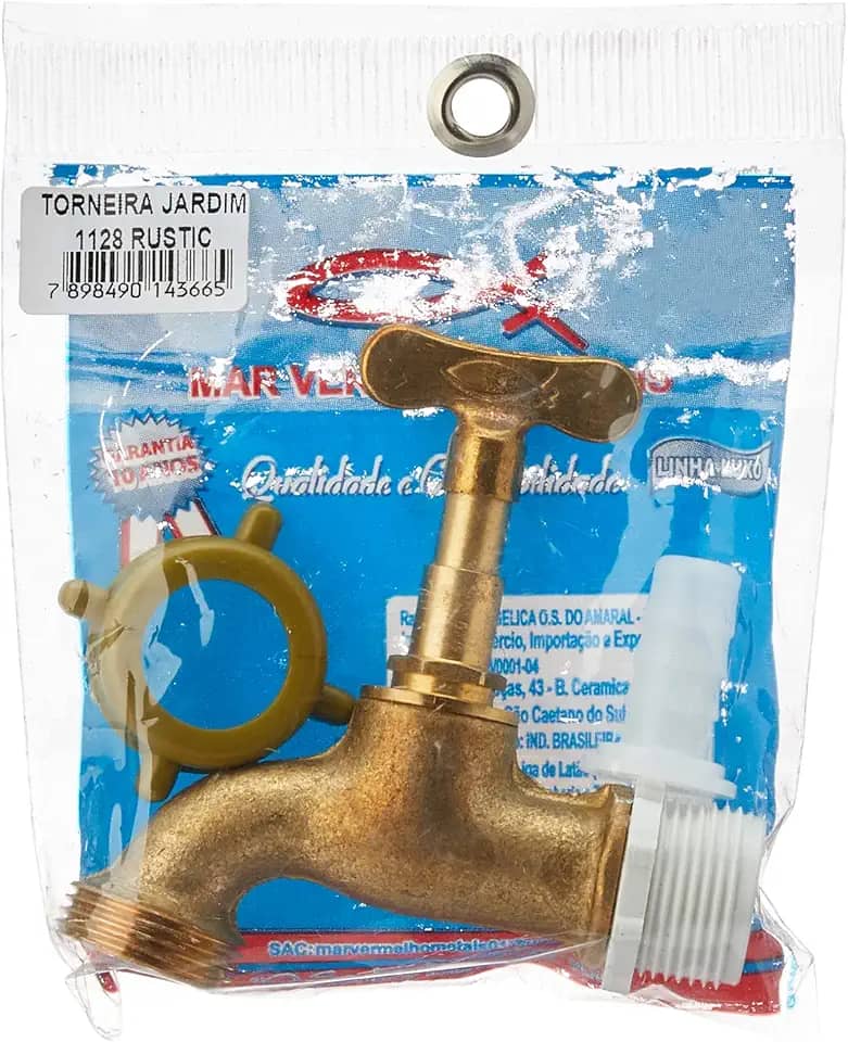 TORN. JARDIM 1128 RUSTIC 1/2 X 3/4 CHAVETA