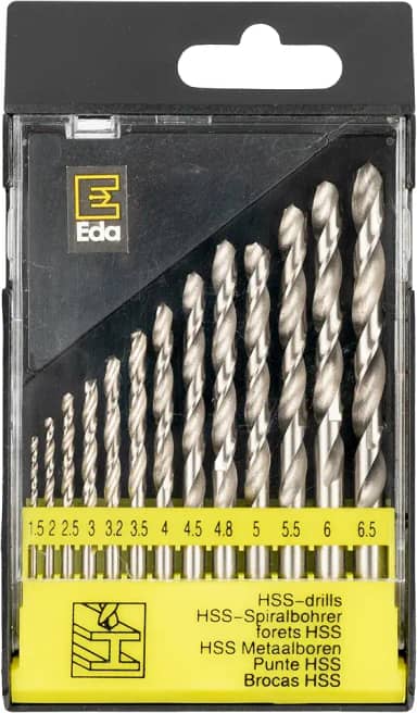 EDA Brocas Em Jogo Com 13 Peças Milímetros Eda
