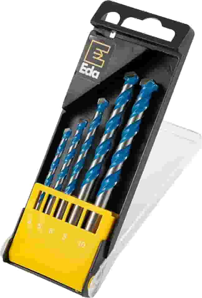 Eda Brocas Fura Tudo em Jogo 5 Peças 4 a 10 mm