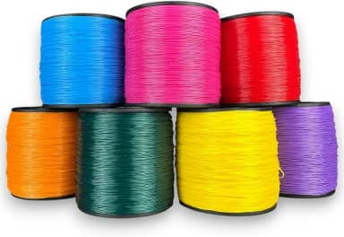 Linha Fio de Nylon 500 jardas Roquinha Para Pipa e Pesca 1 Unidade Cor Sortida