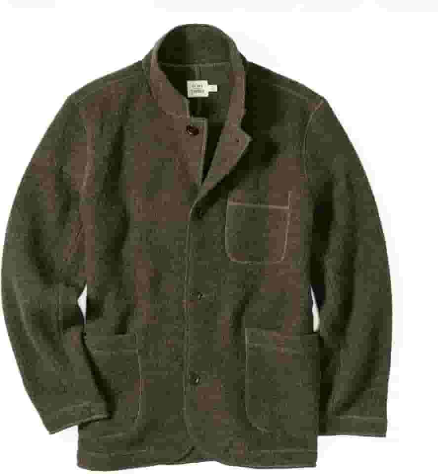 Flint and Tinder The Boiled Wool Chore Blazer, casaco esportivo casual masculino, jaqueta