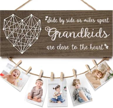 Os melhores presentes para avós, presentes de Dia das Mães, para avós, presentes de aniversário para avós, netos, netos, porta-fotos, presentes para vovós, presentes de Nana para o Natal