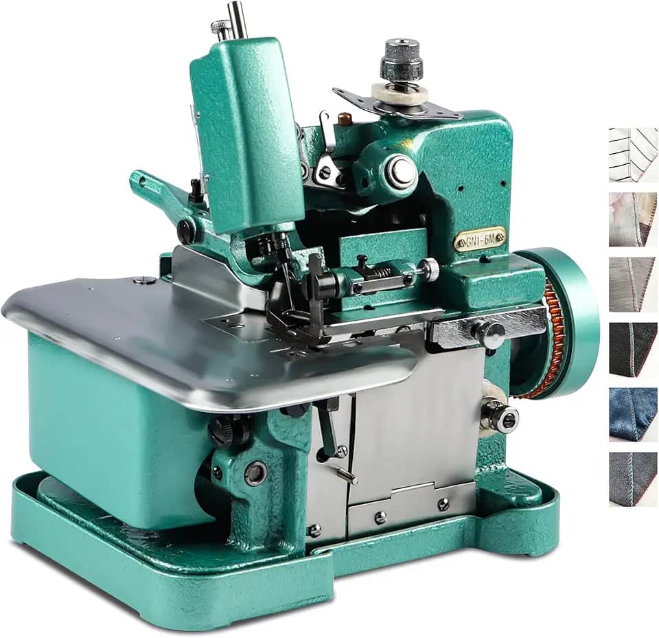 Overlock, Maquina de Costura Overlock, M¡quina Overlock Butterfly 110V, GN1-1D Três Linhas Overlock Máquina de Costura, 180W, Maquina de Costura industrial