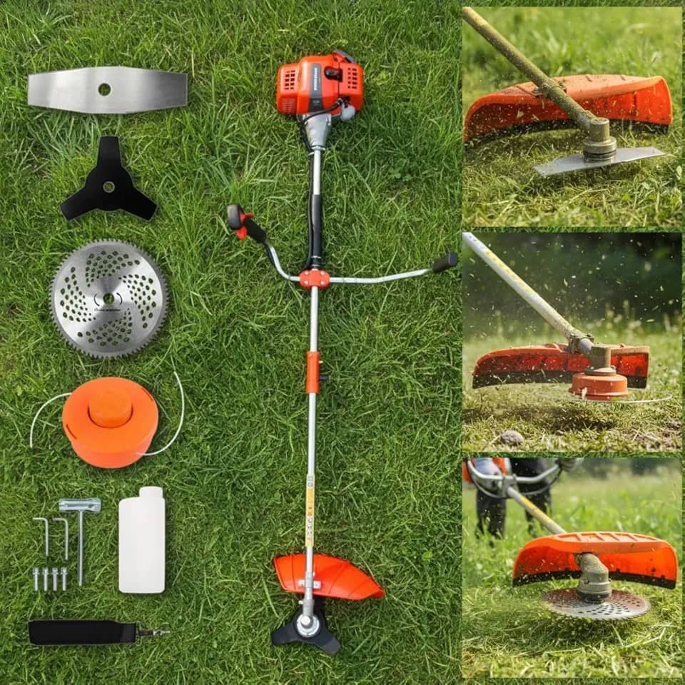 Roçadeira Profissional 2 Tempos 75cc a Gasolina 4 em 1 Nakasaki Multifuncional 3.5hp