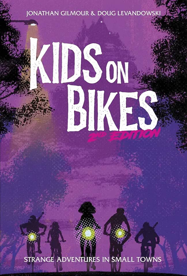 Asmodee,Kids on Bikes(Segunda Edição),RPG,Idade +12,2-10 jogadores,Partidas de até 120 min.