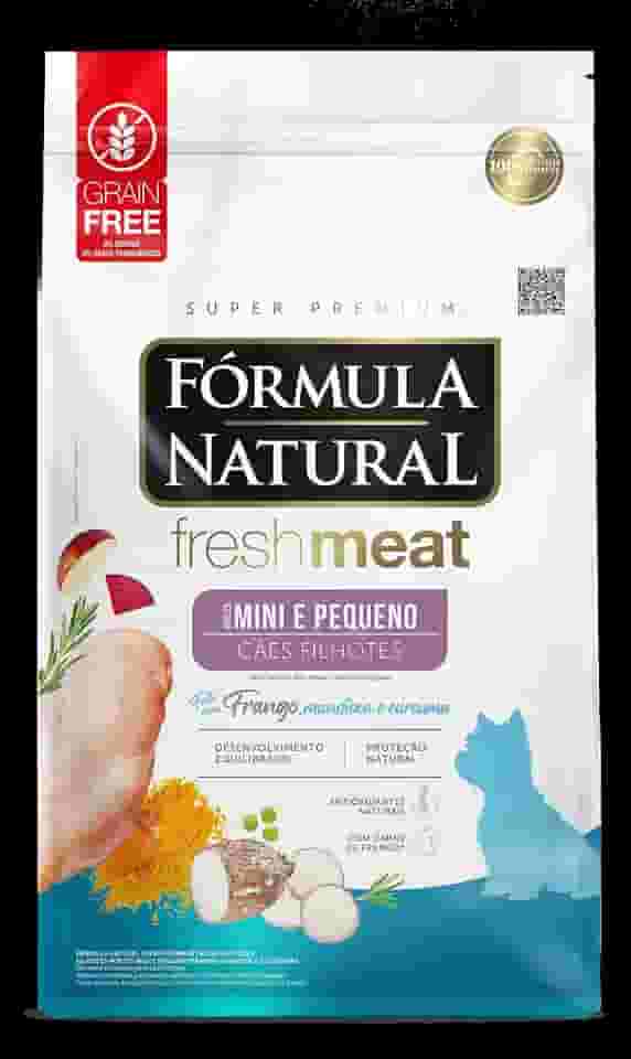 Fórmula Natural Fresh Meat Ração Seca Para Cães Filhotes De Pequeno Porte Sabor Frango 2,5Kg